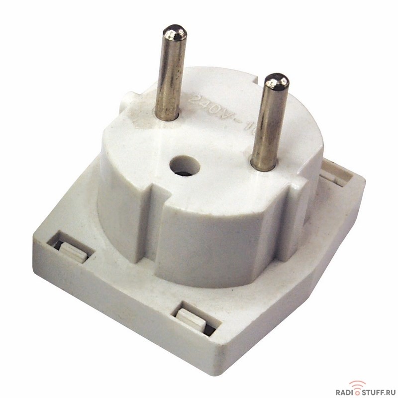 REXANT 11-1011 Сетевой переходник "квадрат" белый  