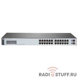 HP J9980A Коммутатор HPE 1820-24G управляемый 19U 24x10/100/1000BASE-T, + 2*SFP