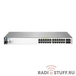 J9773A HP коммутатор HPE 2530-24G-PoE+ управляемый 19U 24x10/100/1000BASE-T